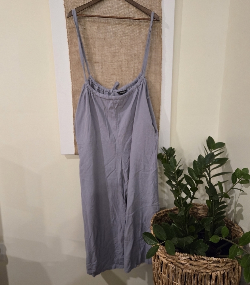Light blue romper . Size 3x fits like XL